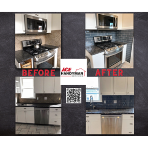Ace Handyman Services tile backsplash installation - Malden, MA 02148
