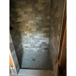 Ace Handyman Services shower tile install - Lynnfield, MA 01940