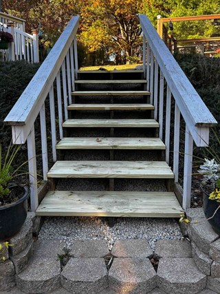 Staircase renovation in Ann Arbor, MI 
