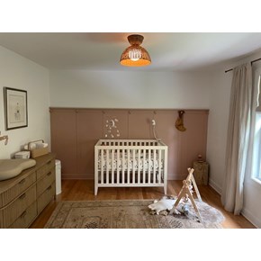 Baby Nursery, Decorative Wall, Wainscott, Bloomfield Township, Ace Handyman Services Bloomfield