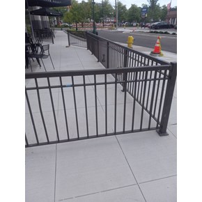 railing, aluminum railing, commercial railing, Bloomfield Hills, Ace Handyman Services Bloomfield