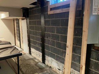 water damage, framing and drywall, frame wall, drywall finishing, Ace Handyman Services Bloomfield