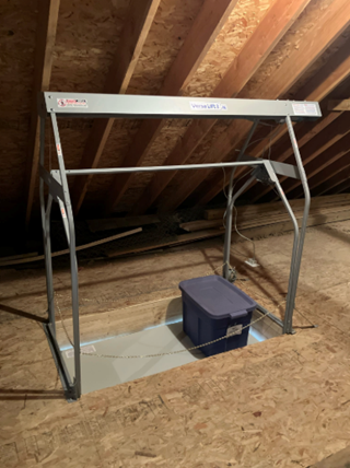 versa-lift, garage elevator, storage, attic storage, Ace Handyman Services Bloomfield