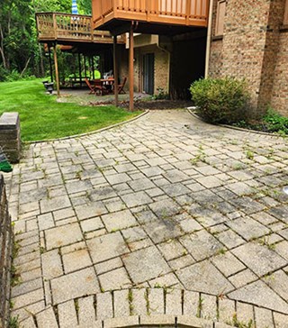 paver patio, pressure washing, Ace Handyman Services Bloomfield