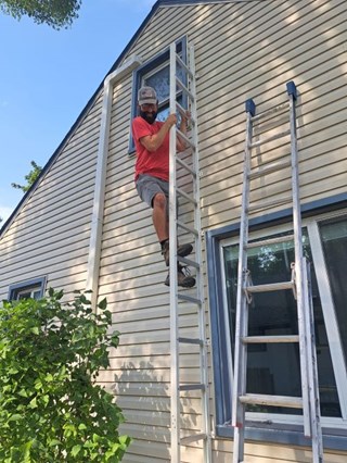Safety Ladder Install After Clinton Township