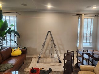 Shelf Install Before Clinton Township