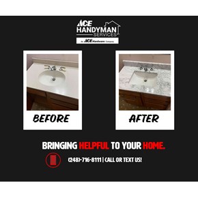 Vanity Top Install Clinton Township