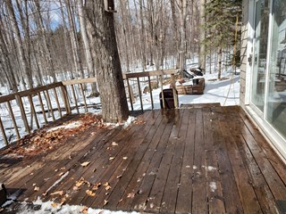 Deck Rebuild Before Boyne City Michigan