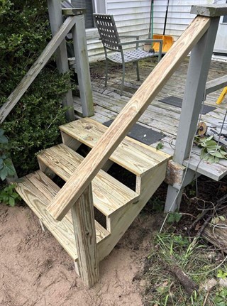 After: Step Repair