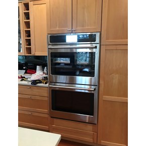 Installed residential oven in Alto Michigan.