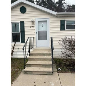 Storm door installation