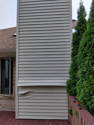 Siding Repair Before Troy