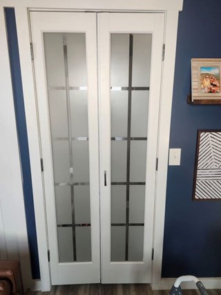 French Door Install After Troy