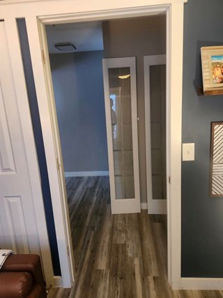 French Door Install Before Troy