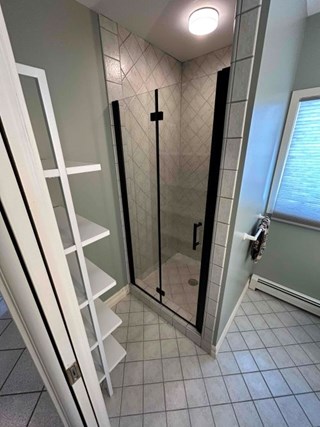 Shower Door Install After Troy