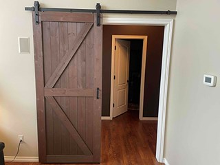 Barn Door Interior  After Troy