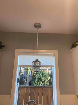 Bathroom Light Before Troy