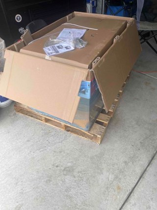 Grill Assembly Before Troy