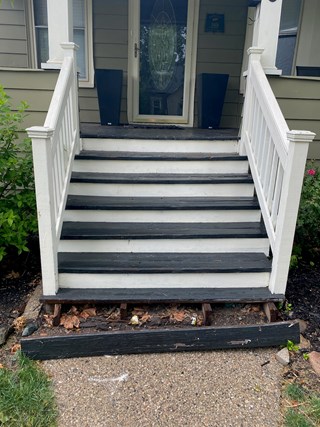 Step Repair Before Metro Detroit Ace Handyman