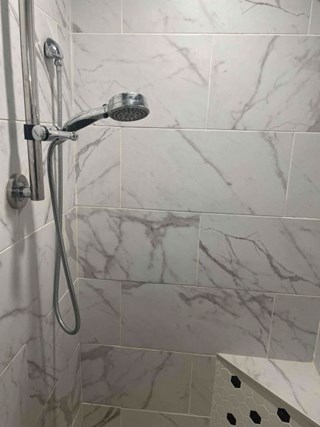 Shower Bar Install Before Troy