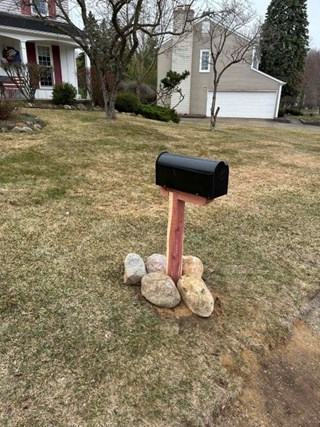 Mailbox Replacement After Troy