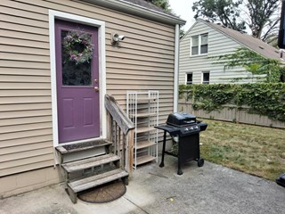 Free Standing Deck Build Before in Ferndale, MI