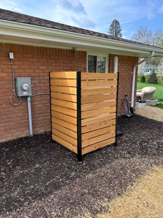 Fence Install After Troy