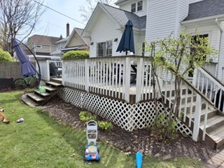 Deck Rebuild Before Troy