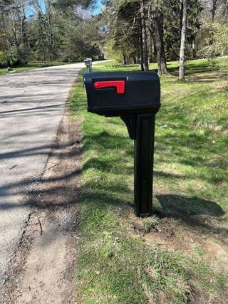 Mailbox Install After Troy