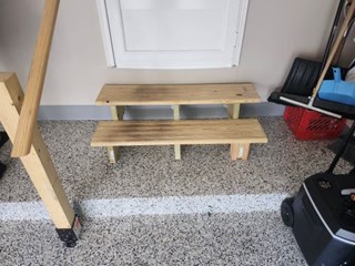 Step Railing Before Troy