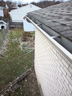 Gutter Guard Before Troy