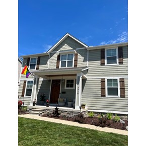 House shutters after