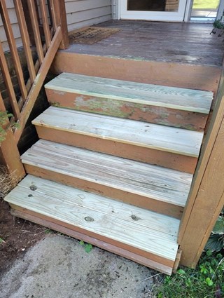 Stair Repair in North Oakland - After