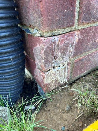 Brick repair in Almont, MI by Todd D.