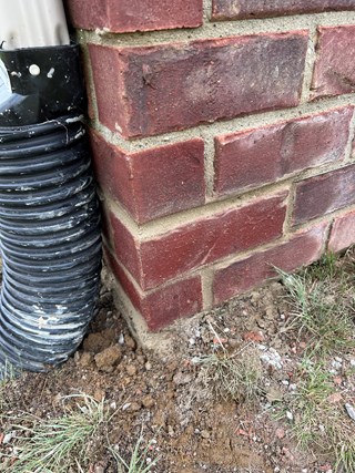 Brick repair in Almont, MI by Todd D.