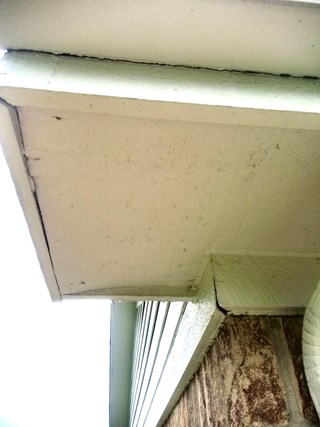Soffit repair in Holly, MI by Zach C.