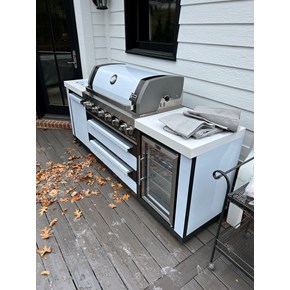 Grill kit assembly in Davisburg, MI by Craftsman Mike S.