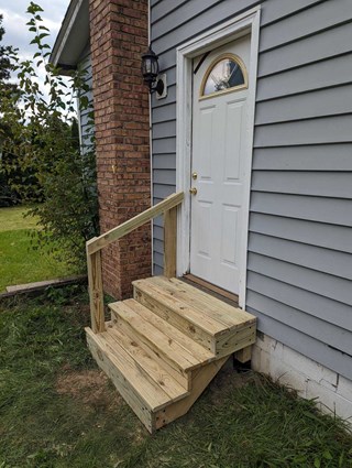 Step build in Lake Orion, MI by Craftsman John R.