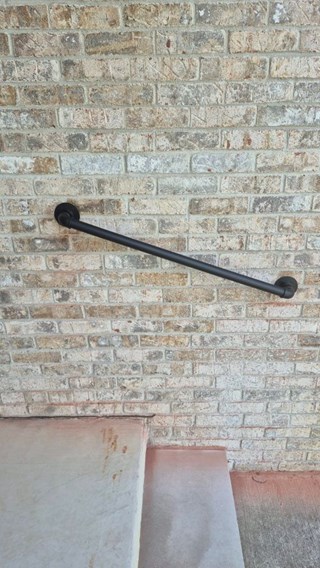 Hand Rail Install After Rochester Hills