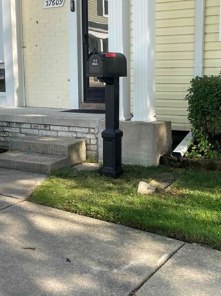 Mailbox Install After Rochester Hills