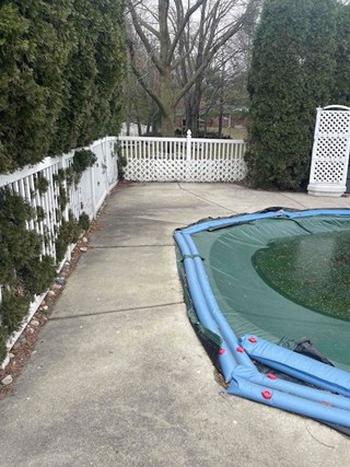 Gazebo Install Before Rochester Hills