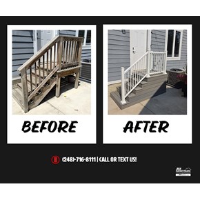 Staircase Rebuild Rochester Hills