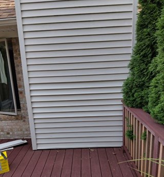 Siding Repair After St Claire Shores