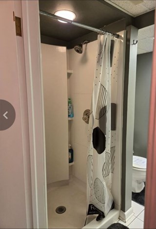 Shower Install Before St Claire Shores