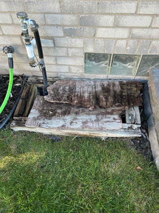 Sprinkler Box Rebuild Before St Claire Shores