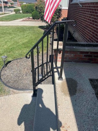 Handrail Replacement After St Claire Shores