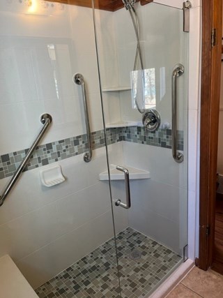 Walk-In Shower Install in Traverse City After