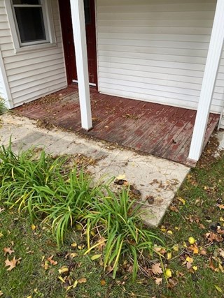 Deck Renovation in Traverse City Before