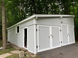 Shed Painting in Kewadin After