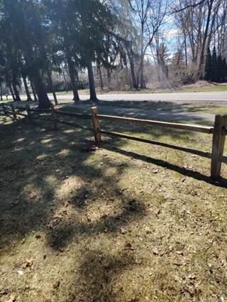 Fence Repair After-West Bloomfield